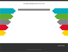 Tablet Screenshot of moderndiaperservice.com
